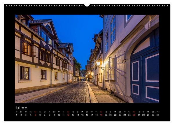 Produktbild: BRAUNSCHWEIG - Abendliche Impressionen (hochwertiger Premium Wandkalender 2026 DIN A2 quer), Kunstdruck in Hochglanz