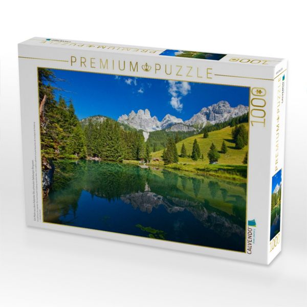 Produktbild: CALVENDO Puzzle Ein Motiv aus dem Kalender Die sch&ouml;nsten Salzburger Bergseen | 1000 Teile Lege-Gr&ouml;&szlig;e 64x48cm Foto-Puzzle f&uuml;r gl&uuml;ckliche Stunden