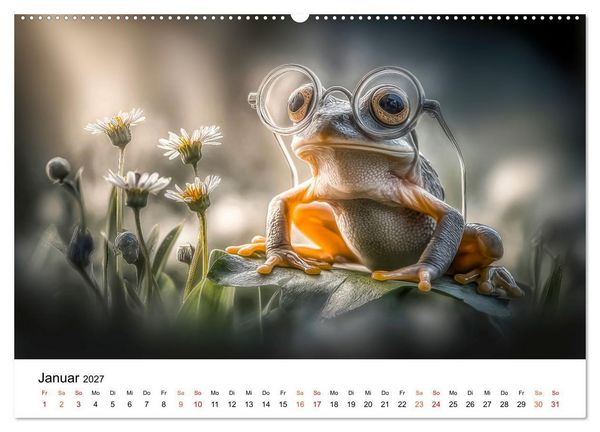 Produktbild: Brillen Bande (Wandkalender 2027 DIN A2 quer), CALVENDO Monatskalender