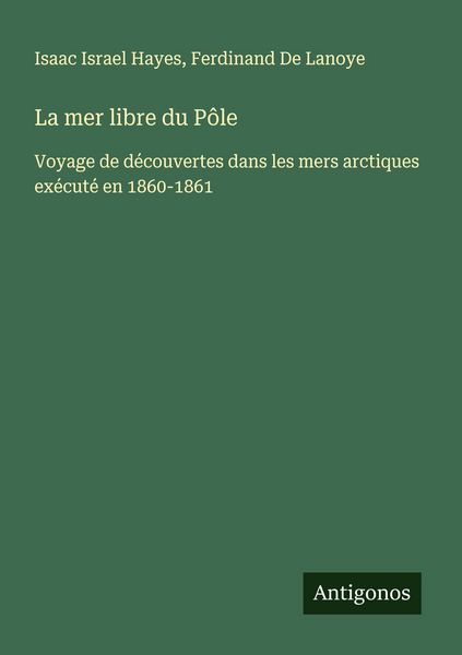 Produktbild: La mer libre du P&ocirc;le