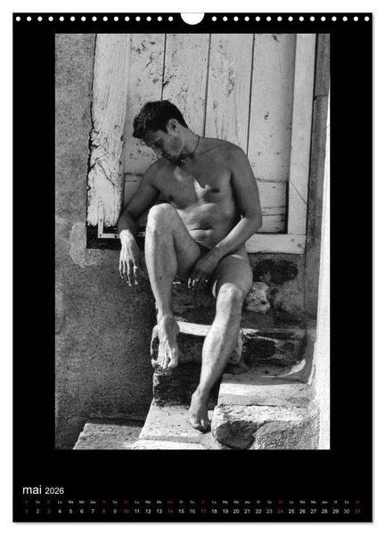 Produktbild: Au Masculin (Calendrier mural 2026 DIN A3 horizontal), CALVENDO calendrier mensuel