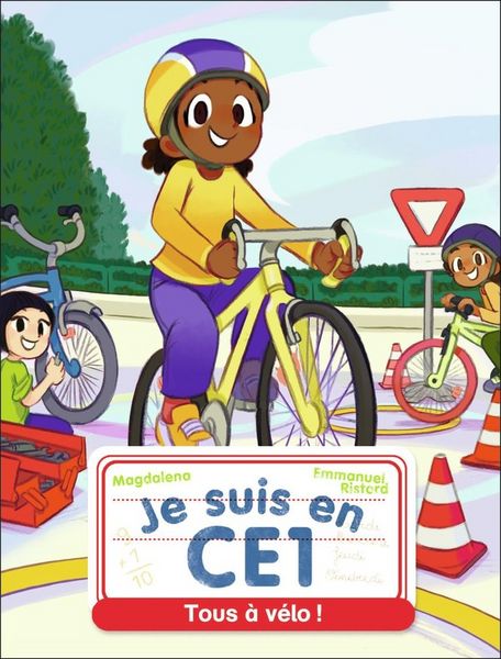 Produktbild: Je suis en CE1. Vol. 8. Tous &agrave; v&eacute;lo !