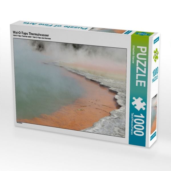 CALVENDO Puzzle Wai-O-Tapu Thermalwasser | 1000 Teile Lege-Größe 64x48cm Foto-Puzzle für glückliche Stunden