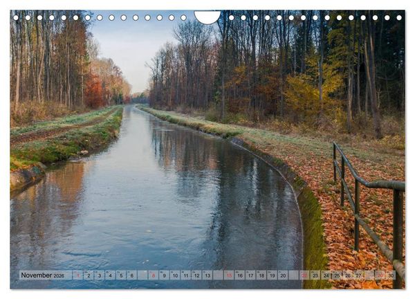 Produktbild: Augsburger Wasser (Wandkalender 2026 DIN A4 quer), CALVENDO Monatskalender