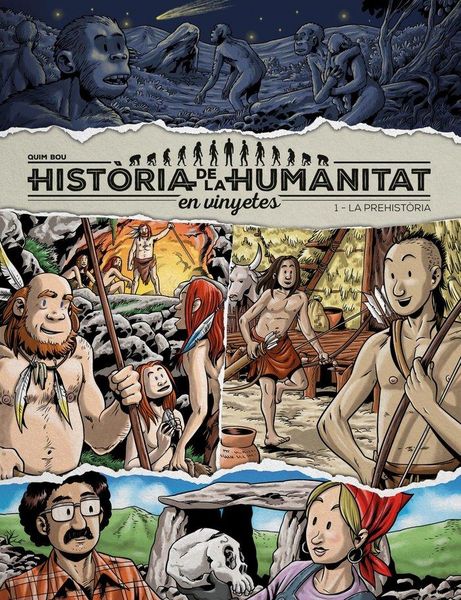 Produktbild: Hist&ograve;ria de la humanitat en vinyetes 1 : Prehist&ograve;ria