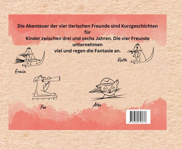 Produktbild: Die Abenteuer der vier tierischen Freunde