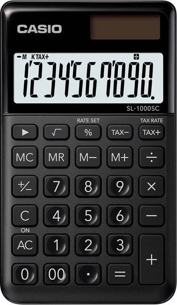 CASIO® Taschenrechner SL-1000SC, schwarz