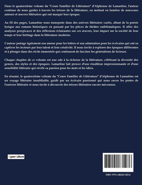 Produktbild: Cours Familier de Litt&eacute;rature