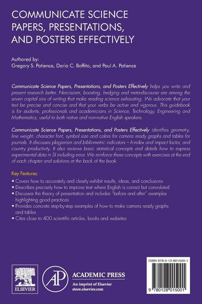 Produktbild: Communicate Science Papers, Presentations, and Posters Effectively