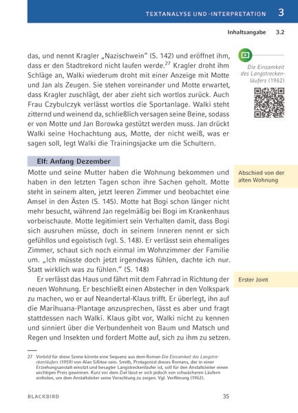 Brandt, M: Blackbird - Textanalyse und Interpretation