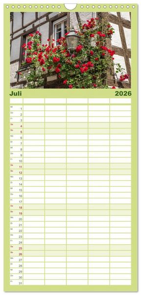 Produktbild: Familienplaner 2026 - Radolfzell am sch&ouml;nen Bodensee mit 5 Spalten (Wandkalender, 21 x 45 cm) CALVENDO