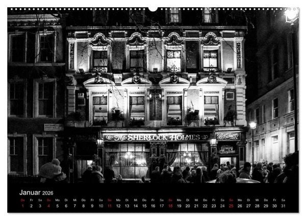 Produktbild: Unterwegs in London (Wandkalender 2026 DIN A2 quer), CALVENDO Monatskalender