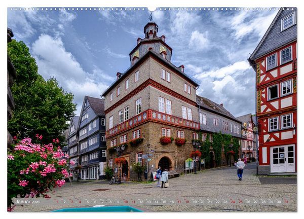Produktbild: Ein Blick auf Herborn (Wandkalender 2026 DIN A2 quer), CALVENDO Monatskalender