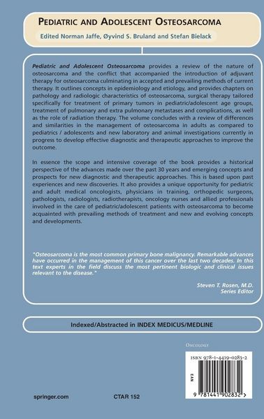 Produktbild: Pediatric and Adolescent Osteosarcoma