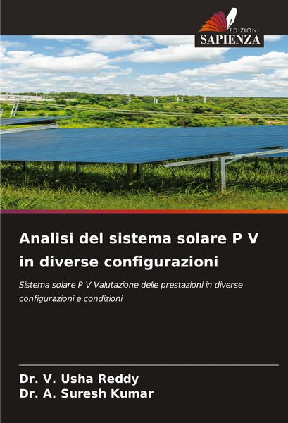 Produktbild: Analisi del sistema solare P V in diverse configurazioni