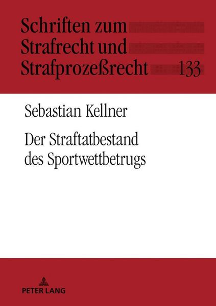 Produktbild: Der Straftatbestand des Sportwettbetrugs