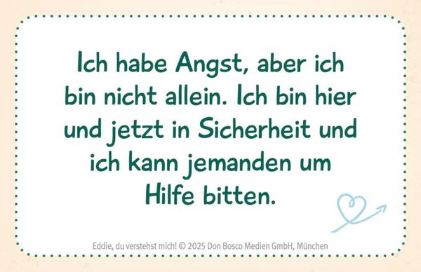 Produktbild: Eddie, du verstehst mich! 90 Gef&uuml;hle-K&auml;rtchen mit Affirmationen f&uuml;r Kinder