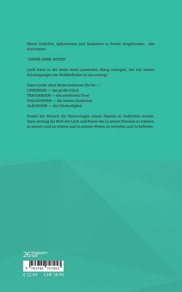 Produktbild: Lieder ohne Noten