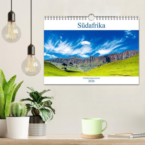 Produktbild: S&uuml;dafrika - Urlaubsimpressionen (Wandkalender 2026 DIN A4 quer), CALVENDO Monatskalender