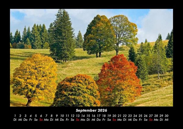 Produktbild: Bergige Welten 2026 Fotokalender DIN A3