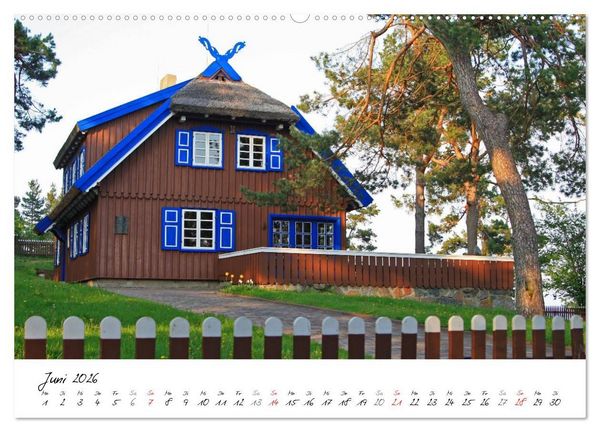 Produktbild: Litauen und Lettland (hochwertiger Premium Wandkalender 2026 DIN A2 quer), Kunstdruck in Hochglanz