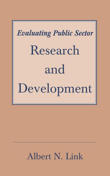 Produktbild: Evaluating Public Sector Research and Development