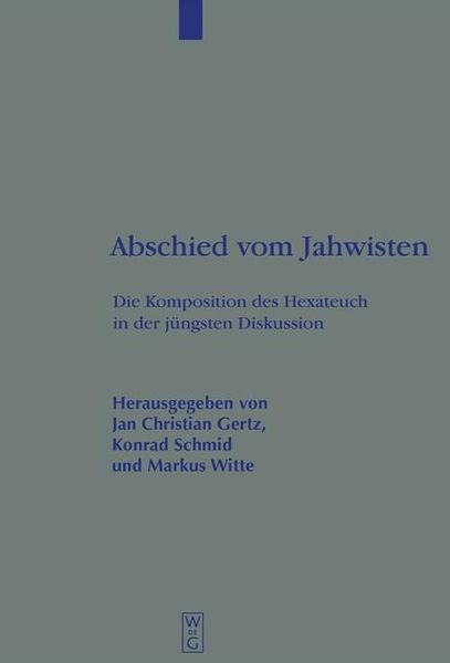 Produktbild: Abschied vom Jahwisten