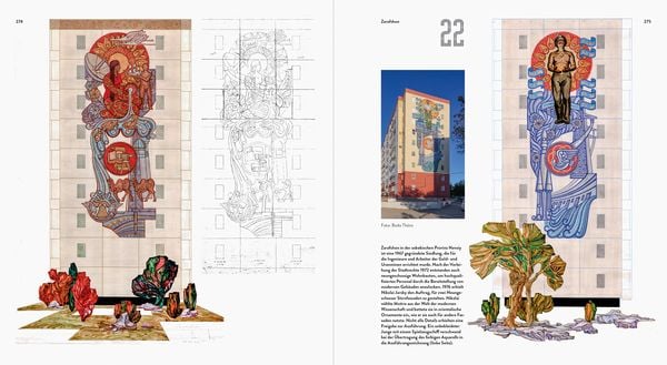 Produktbild: Fassadenkunst im Plattenbau