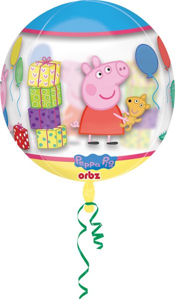 Produktbild: Folienballon Peppa Pig Clear G40 38x40
