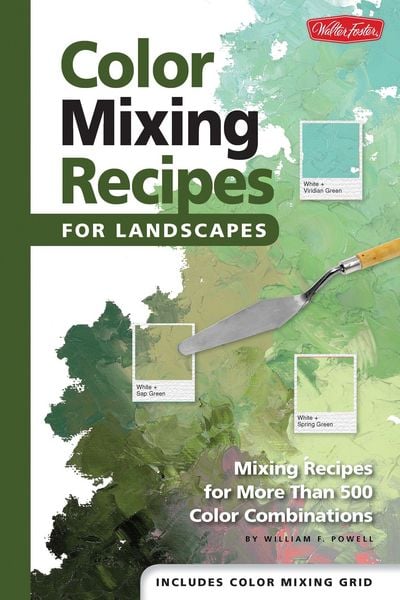Produktbild: Color Mixing Recipes for Landscapes
