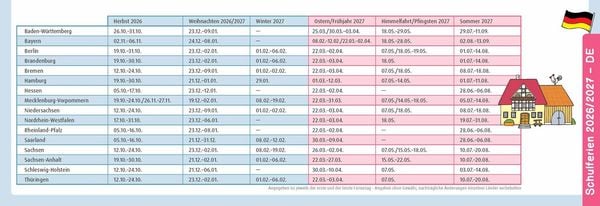 Produktbild: Der Wochen-Tischkalender f&uuml;r das Kita-Jahr 2026/2027