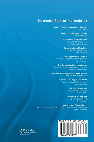 Produktbild: Metaphor and Reconciliation
