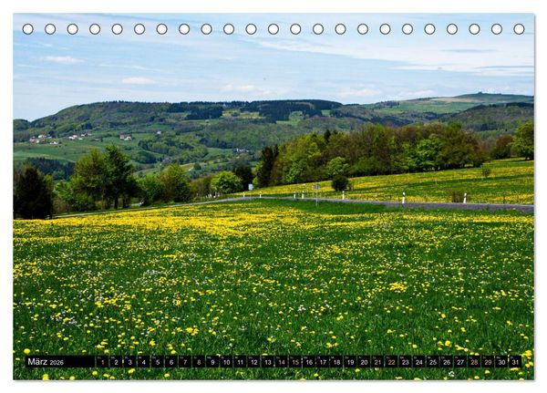 Produktbild: Rh&ouml;ner Impressionen (Tischkalender 2026 DIN A5 quer), CALVENDO Monatskalender