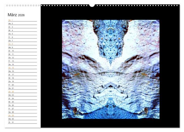 Produktbild: LiTH-Os Antlitze des Sandsteins von ID AD Art Gabi Zapf (Wandkalender 2026 DIN A2 quer), CALVENDO Monatskalender