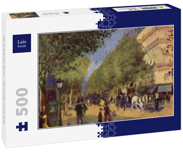 Produktbild: Lais Puzzle Pierre-Auguste Renoir - Die Gro&szlig;en Boulevards 500 Teile