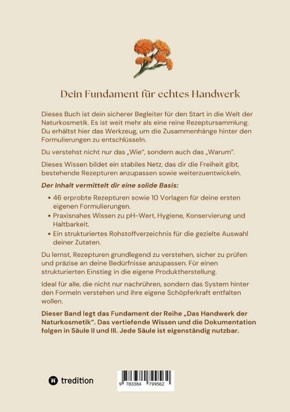 Produktbild: Naturkosmetik - Das Fundament - S&auml;ule I - Grundlagen: Naturkosmetik selber machen