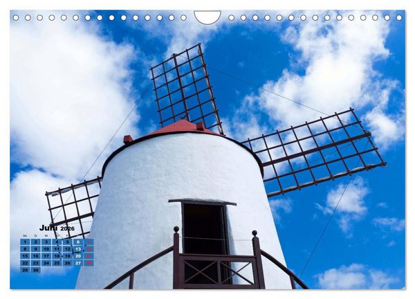 Produktbild: Lanzarote - Land der schwarzen Erde (Wandkalender 2026 DIN A4 quer), CALVENDO Monatskalender