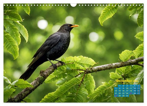 Produktbild: Singers from our regions - Our intimate nature (Wall Calendar 2026 DIN A3 landscape), CALVENDO 12 Month Wall Calendar