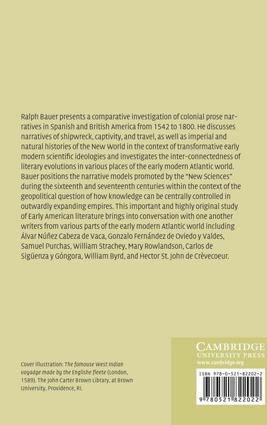 Produktbild: The Cultural Geography of Colonial American Literatures