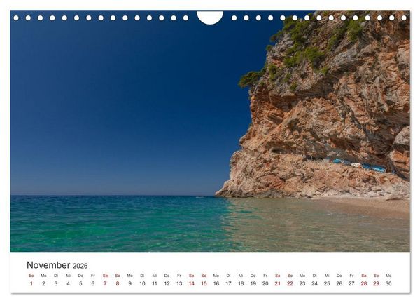 Produktbild: Wo die Wellen tanzen (Wandkalender 2026 DIN A4 quer), CALVENDO Monatskalender