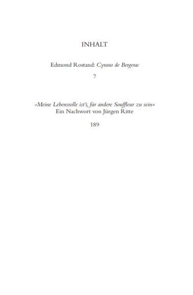 Produktbild: Cyrano de Bergerac