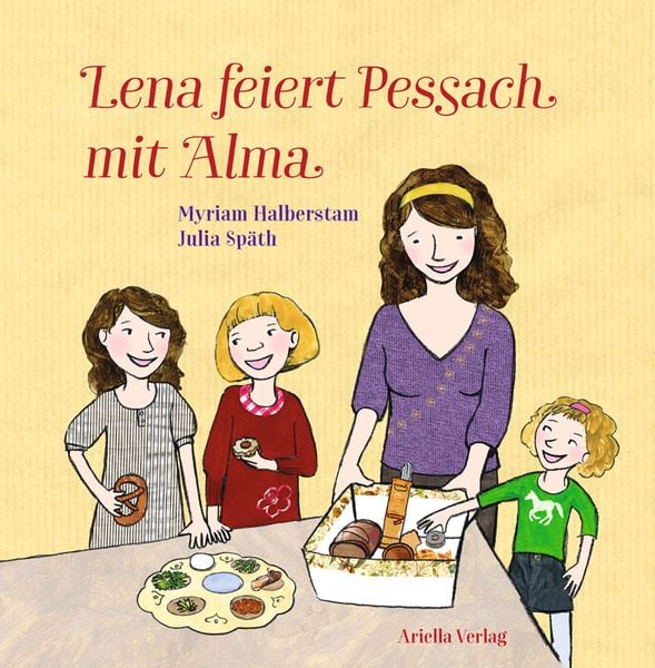 LESEMAUS 197: Lena feiert Pessach mit Alma, Paperback von Myriam Halberstam, Ariella Verlag, 978-3-945530-35-1