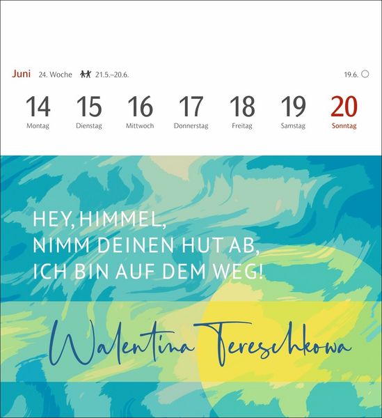 Produktbild: Starke Frauen Postkartenkalender 2027 - Kalender mit 53 Karten