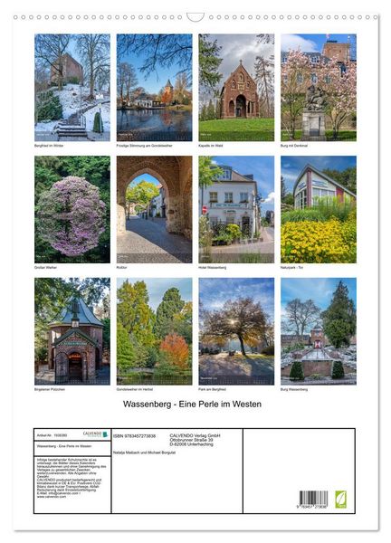Produktbild: Wassenberg - Eine Perle im Westen (Wandkalender 2026 DIN A2 hoch), CALVENDO Monatskalender