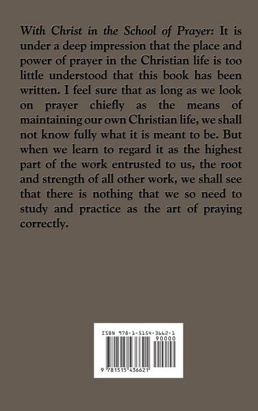 Produktbild: With Christ in the School of Prayer