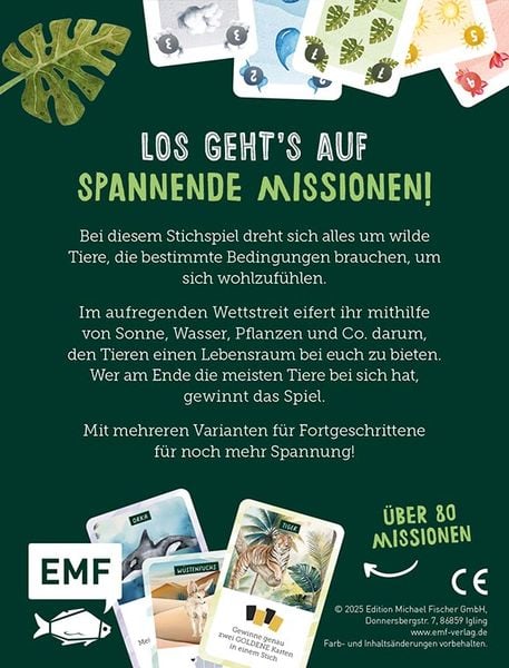 Produktbild: Kartenspiel: Mission: Wild Life