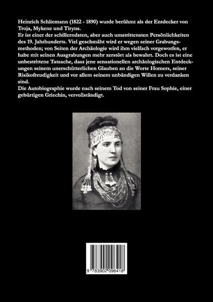 Produktbild: Heinrich Schliemann's Selbstbiographie
