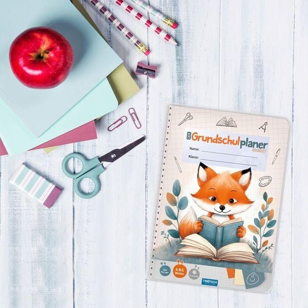 Produktbild: TR&Ouml;TSCH - Grundschulplaner Fuchs 26/27