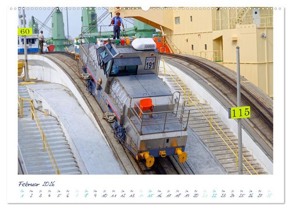 Produktbild: PANAMA-KANAL: Drahtseilakt-Bilder (Wandkalender 2026 DIN A2 quer), CALVENDO Monatskalender