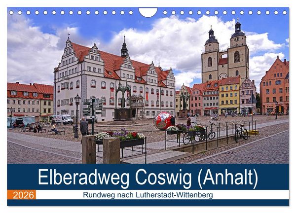 Produktbild: Elberadweg Coswig (Anhalt) (Wandkalender 2026 DIN A4 quer), CALVENDO Monatskalender
